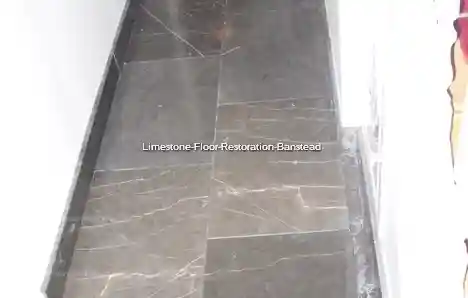 Limestone Floor Restoration Banstead