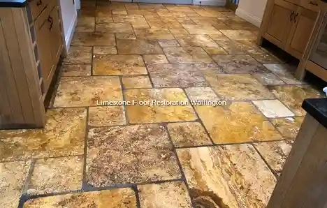 Limestone Floor Restoration Wallington