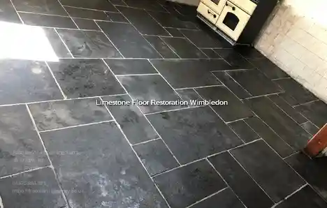 Limestone Floor Restoration Wimbledon