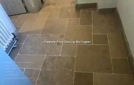 Limestone Floor Sealing Wallington