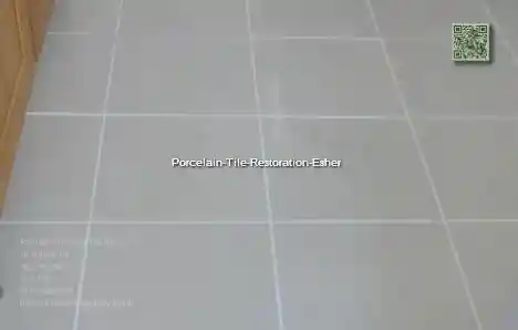 Porcelain Tile Restoration Esher