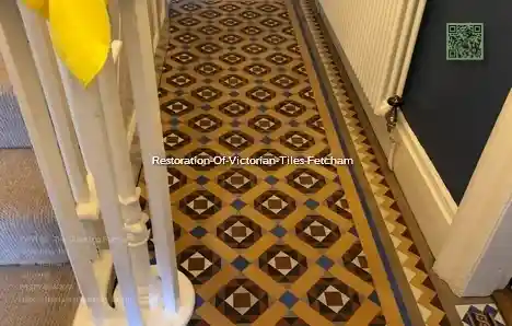Restoration Of Victorian Tiles Fetcham