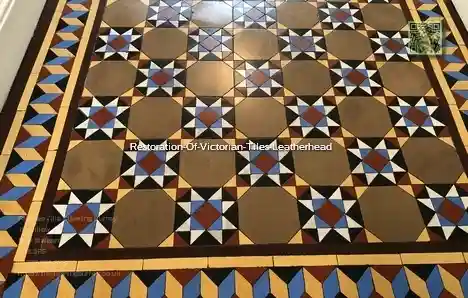 Restoration Of Victorian Tiles Leatherhead