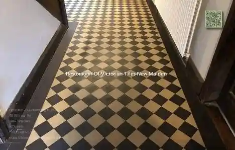 Restoration Of Victorian Tiles New Malden