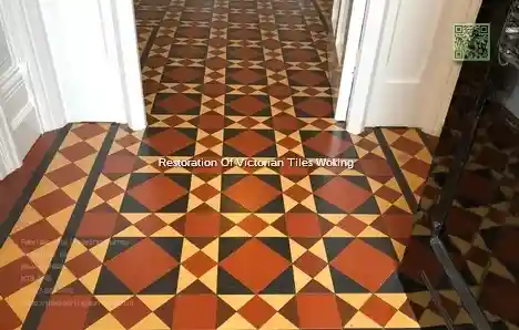 Restoration Of Victorian Tiles Woking
