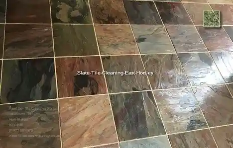 Slate Tile Cleaning East Horsley