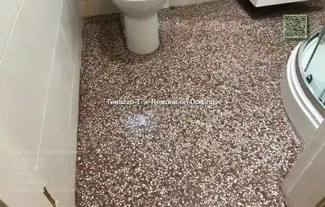Terrazzo Tile Restoration Dorking