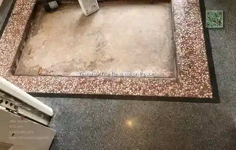 Terrazzo Tile Restoration Epsom