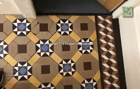 Victorian Tile Repair Leatherhead
